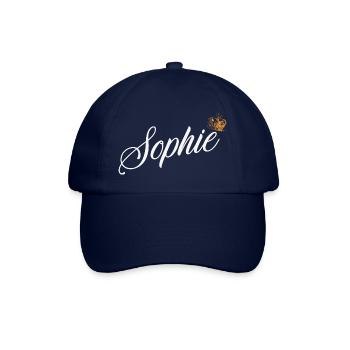 Sophie Name for Women Kids Toddlers - Sophie - Baseball Cap - blue/blue - Front