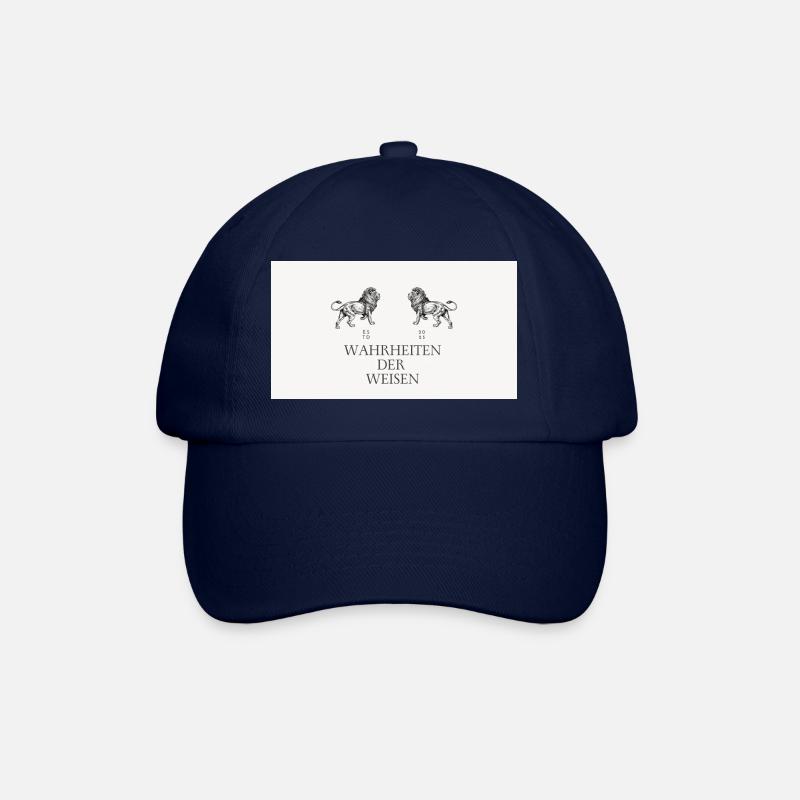 WahrheitderWeisen - Baseballkappe - Blau/Blau