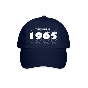 Proudly Celebrating 1965 - Vintage 60 Years of - Baseball Cap - blue/blue - Front