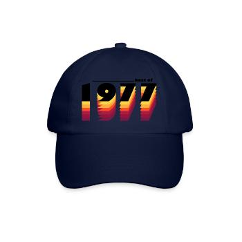 Best of 1977 - Celebrate 48 Years with Vintage - Baseball Cap - blue/blue - Front
