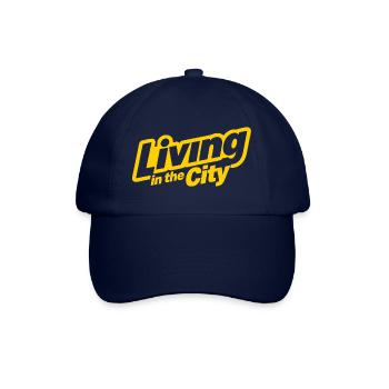 Living in the City Logo Tee - Baseball Cap - blue/blue - Front
