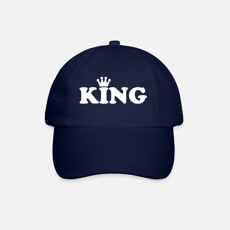 king - Casquette classique - bleu/bleu