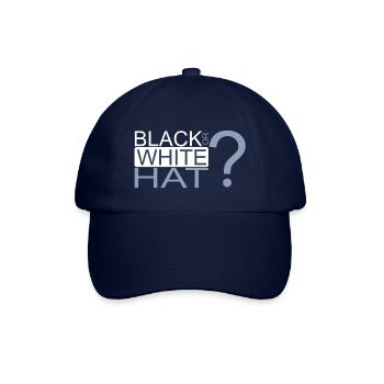 Black or White hat? - Casquette classique - bleu/bleu - Devant