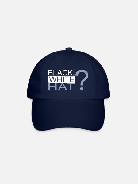 Black or White hat? - Casquette classique - bleu/bleu