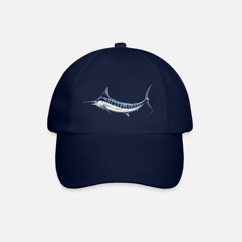 Blue Marlin - marlin bleu - Espadon - Poisson - Casquette classique - bleu/bleu