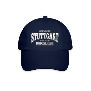 Stuttgart (à l'ancienne blanc) - Casquette classique - bleu/bleu - Devant