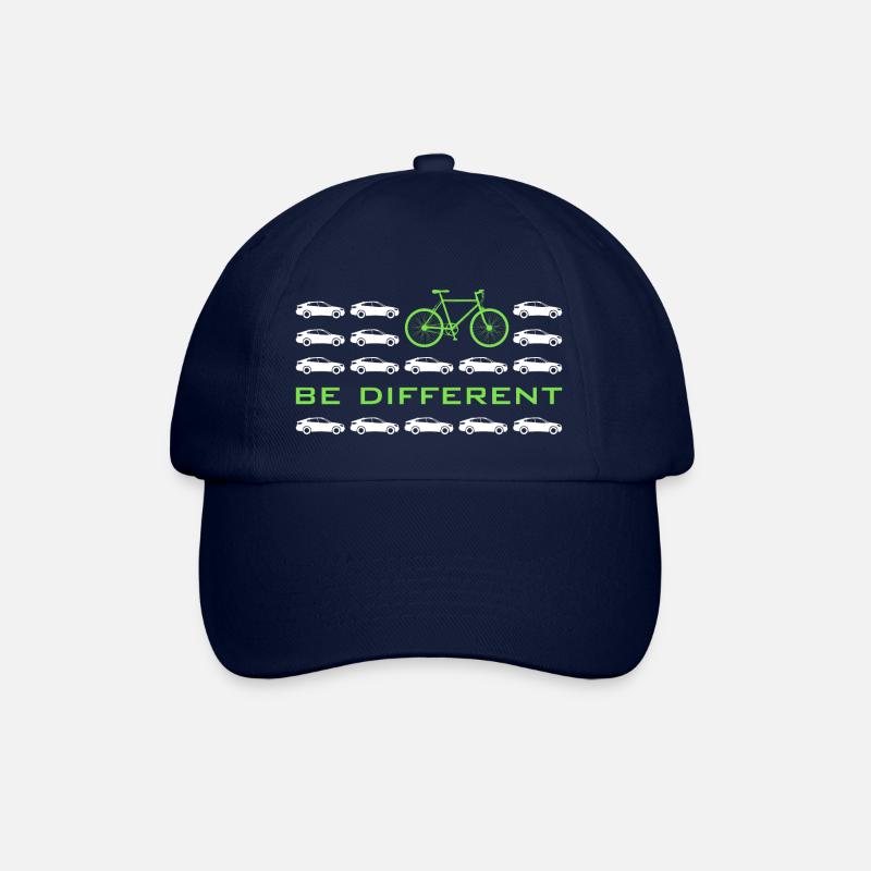 be different Auto Fahrrad Bike car anders einzig - Baseballkappe - Blau/Blau