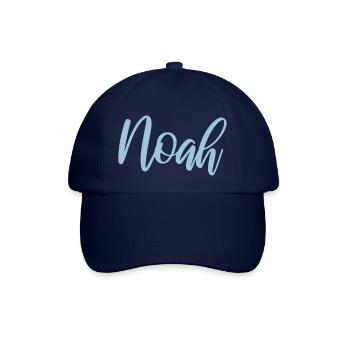 noah first name - Baseball Cap - blue/blue - Front