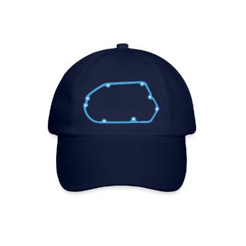 Getriebedichtung Simson - Baseballkappe - Blau/Blau - Vorne