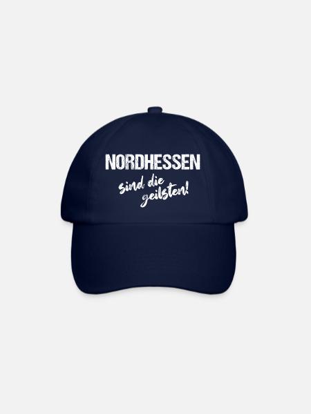 Nordhessen sind die geilsten - Baseballkappe - Blau/Blau