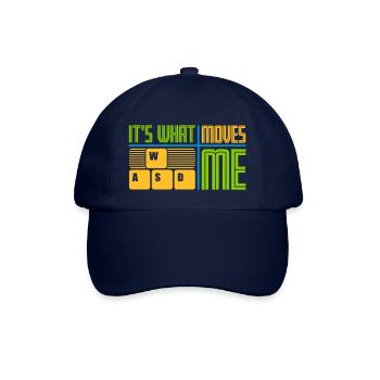 c’est ce qui m’émeut - Casquette classique - bleu/bleu - Devant