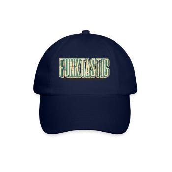 Funktastic Funky Vintage - Baseballkappe - Blau/Blau - Vorne