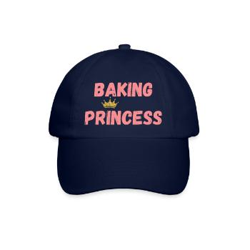 baking princess - Baseballkappe - Blau/Blau - Vorne