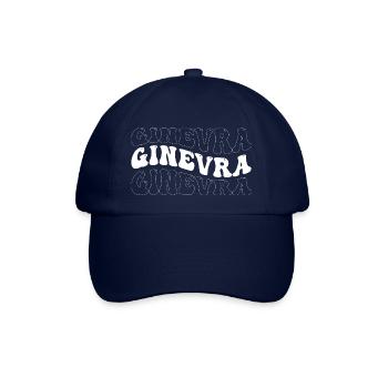 Drôle Ginevra Groovy 4 Hommes Femmes Cool Ginevra Cravate - Casquette classique - bleu/bleu - Devant