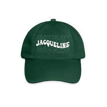 Drôle Jacqueline Groovy 4 Hommes Femmes Cool - Casquette classique - vert bouteille - Devant
