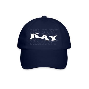 Funny Kay Groovy 4 Männer Frauen Cool Kay Tie Dye - Baseballkappe - Blau/Blau - Vorne