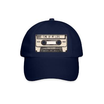 Vintage Cassette - Le temps de ma vie - Casquette classique - bleu/bleu - Devant