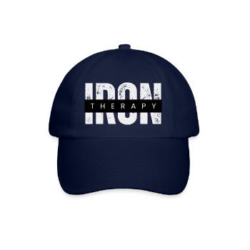 Gym Iron Therapy Design - Baseball Cap - blue/blue - Front