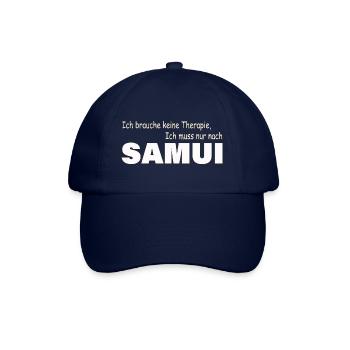 Therapie SAMUI - Baseballkappe - Blau/Blau - Vorne