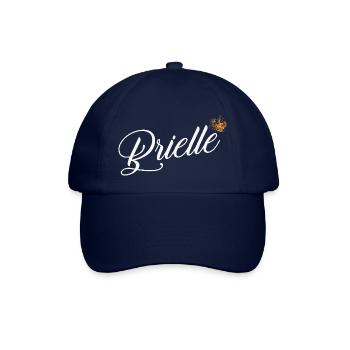 Brielle Custom Name for Women Kids Toddlers - - Baseball Cap - blue/blue - Front