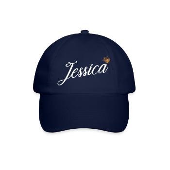 Jessica Nom pour les femmes Enfants Bambins - Jessica - Casquette classique - bleu/bleu - Devant