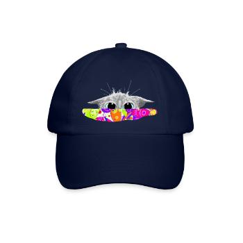 Ich sehe dich! - Baseballkappe - Blau/Blau - Vorne