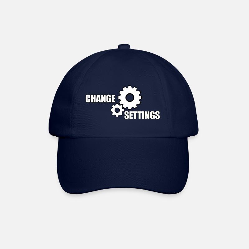CHANGE SETTINGS - Baseballkappe - Blau/Blau