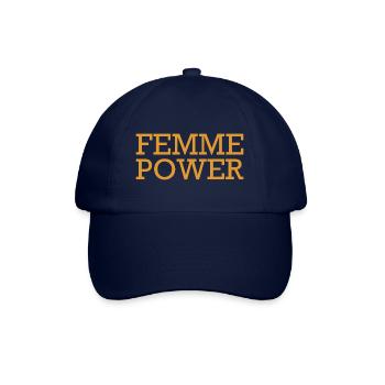 femme Power - Woman - Women - Women's Power - Women - Baseball Cap - blue/blue - Front