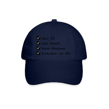 Sport - Marathon - Baseballkappe - Blau/Blau - Vorne