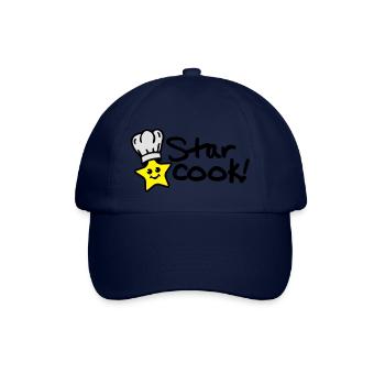 star_cook_design_t3 - Casquette classique - bleu/bleu - Devant