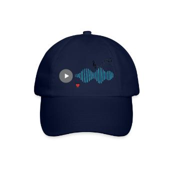 Soundwave - Baseballkappe - Blau/Blau - Vorne