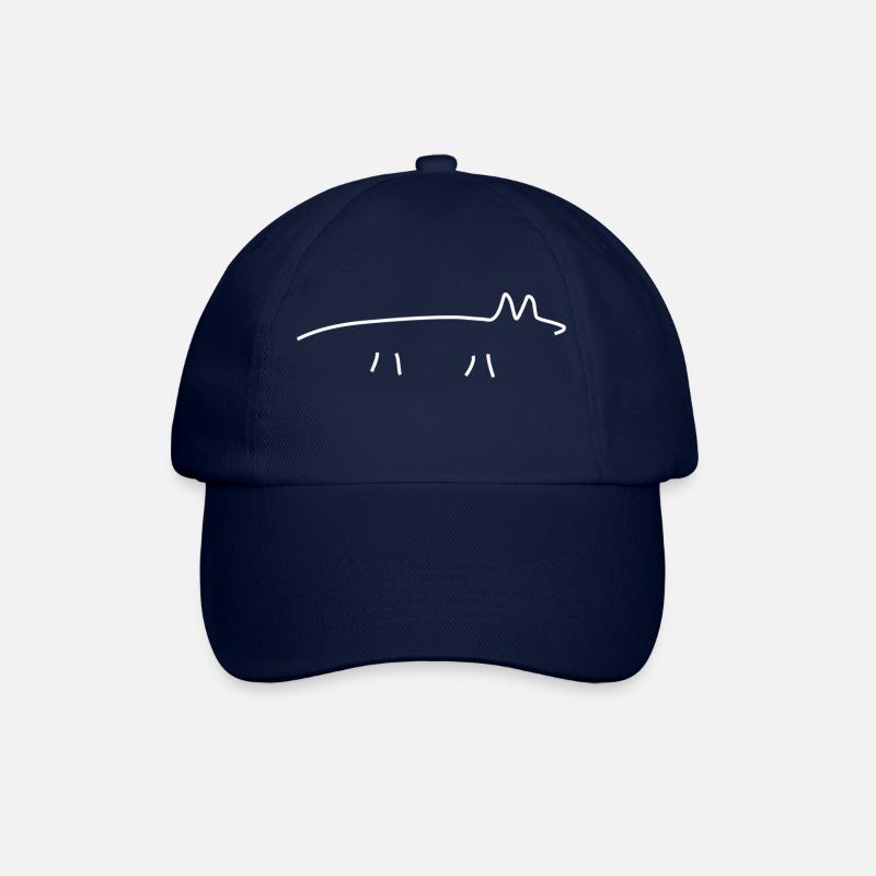 Fox - Baseball Cap - blue/blue