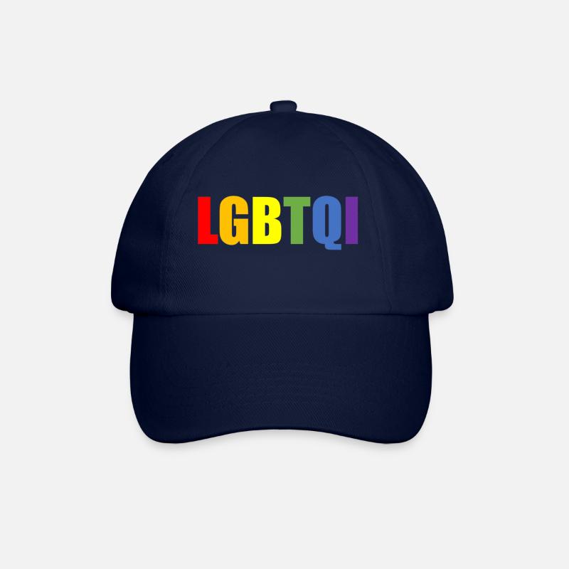 LGBTQI - Casquette classique - bleu/bleu