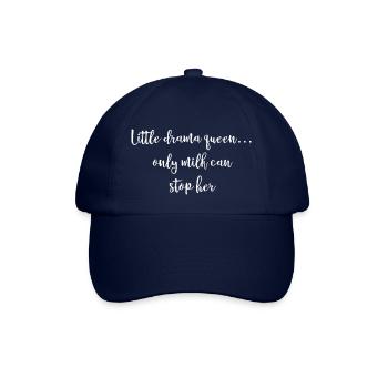 Drama Queen - Baby Sprüche - Baseballkappe - Blau/Blau - Vorne