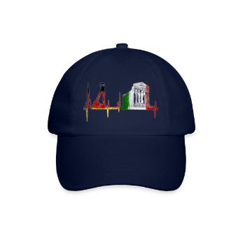 Zeche Tempel ,Allemagne Italie - Casquette classique - bleu/bleu - Devant