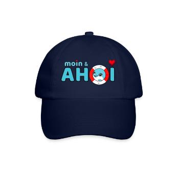 Moin et Ahoy - Casquette classique - bleu/bleu - Devant