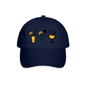 Cocktails - Casquette classique - bleu/bleu - Devant