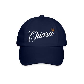 Chiara Name for Women Kids Toddlers - Chiara - Baseball Cap - blue/blue - Front