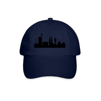 Bielefeld Skyline - Baseballkappe - Blau/Blau - Vorne