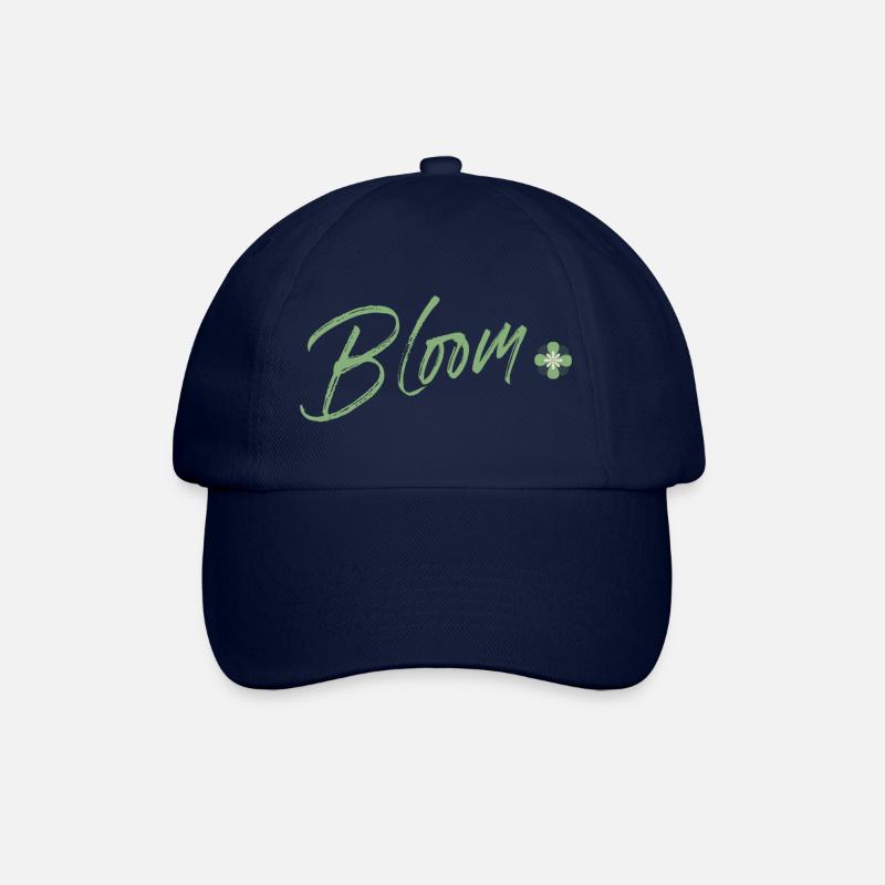Blühen - Baseballkappe - Blau/Blau