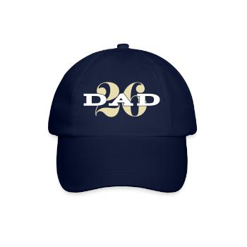 Dad 26 Baby Dad Father's Day Gift Dad 2026 - Baseball Cap - blue/blue - Front