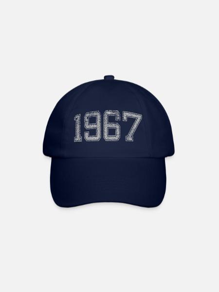 1967 années - Casquette classique - bleu/bleu