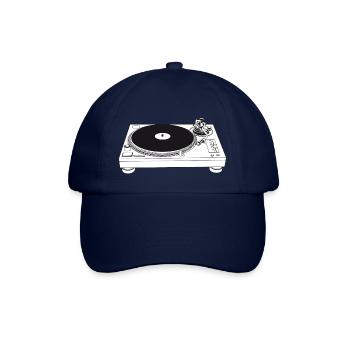 turntable - Baseballkappe - Blau/Blau - Vorne