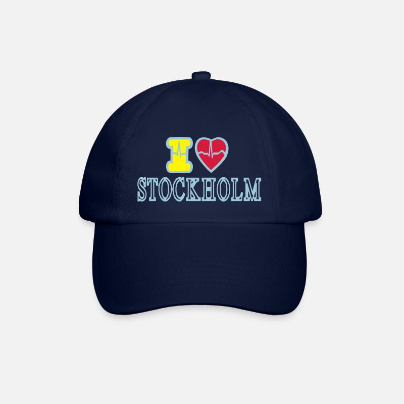 STOCKHOLM - Baseballkappe - Blau/Blau