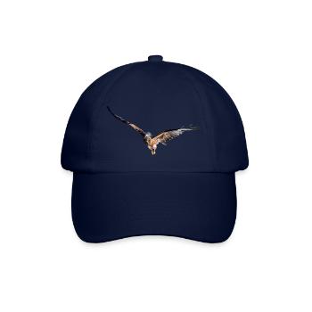 Bird of prey, red kite, marsh harrier, king's consecration - Baseball Cap - blue/blue - Front