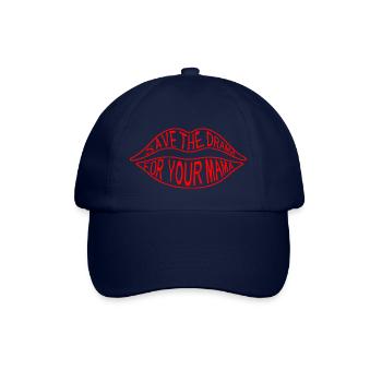 Garde le drame pour ta mère - Casquette classique - bleu/bleu - Devant