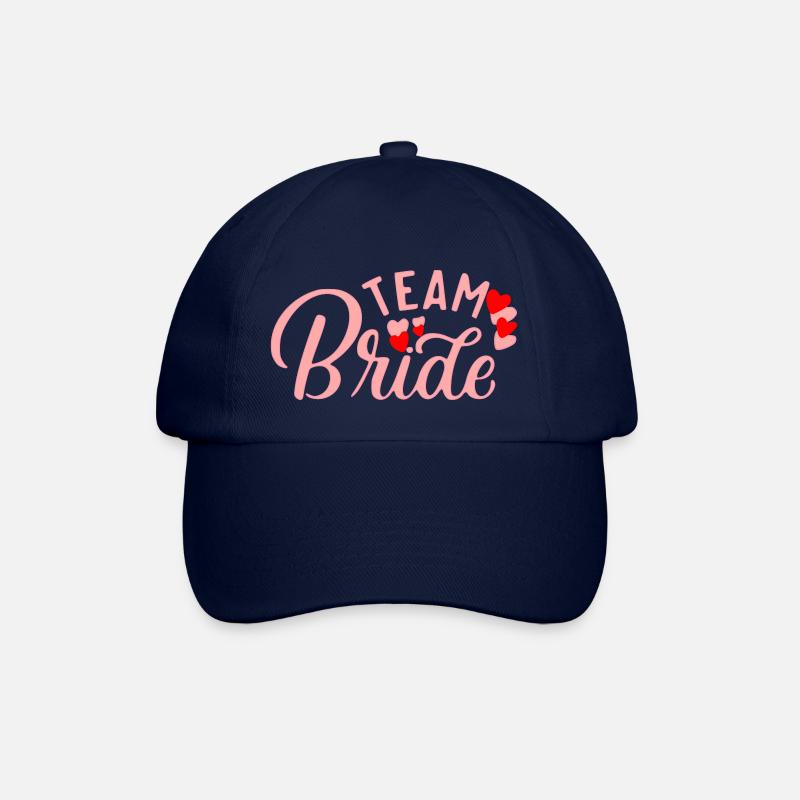 Team Bride - Baseballkappe - Blau/Blau