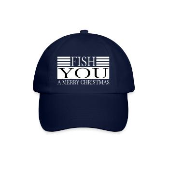 Dinosaur Fan Baby Fishing Boat Bodybuilder Happy - Baseball Cap - blue/blue - Front