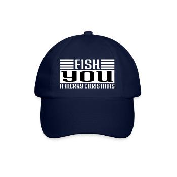 Geek Cool Dinosaur Moon Beach Bday Poissons Barbe - Casquette classique - bleu/bleu - Devant