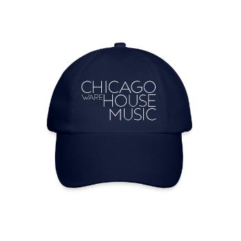 chicago warehouse music cadeau - Casquette classique - bleu/bleu - Devant